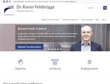 Tablet Screenshot of feldbruegge.com